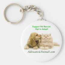 Opt to Adopt- KEYCHAIN