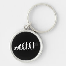 Optemetrist Optical Eye Doctor Evolution Eye Chart Keychain