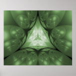 Optical Art Tunnel Through the Spheres Raytrace posters