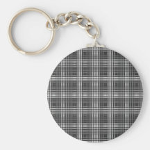Optical Illusion Stitching Design Keychain