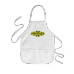 Optical Illusion Yellow Apron