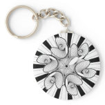 Optical illusions keychains
