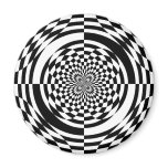 Optical illusions magnets
