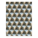 Optical illusions postcard