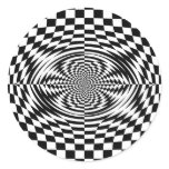 Optical illusions stickers