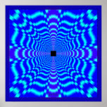 Optical Speed Illusion Posters