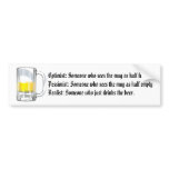 Optimist Pessimist Realist