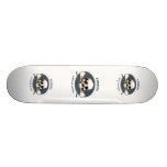 Option Skull Lacrosse Skate Board Deck
