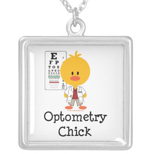 Optometry Chick Necklace