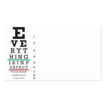 Optometry Eye Chart Illustration