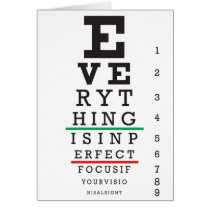 Optometry Eye Chart Illustration