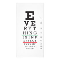Optometry Eye Chart Illustration