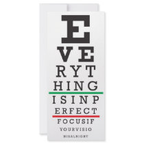 Optometry Eye Chart Illustration