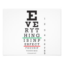 Optometry Eye Chart Photograph
