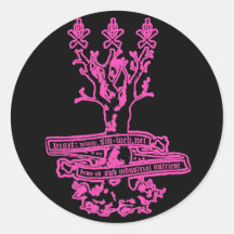 oracular s.i.n. tree sticker