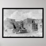 Oraibi Pueblo Hopi Indian 1895 posters