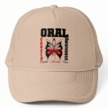 Oral Cancer Awareness Butterfly hats