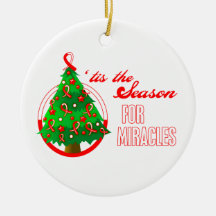 Oral Cancer Christmas Miracles Christmas Ornament