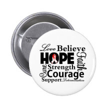 Oral Cancer Collage of Hope Pins