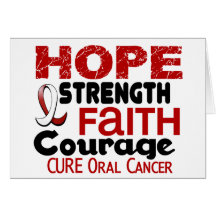 Oral Cancer HOPE 3 Card