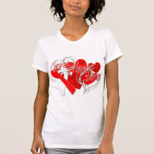 Oral Cancer Love Hope Cure T-shirts