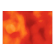 Orange abstract photo print