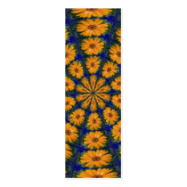 Orange African Daisy, Bookmark Business Card Templates