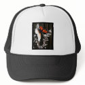 Orange and Snow hats