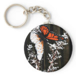 Orange and Snow keychains