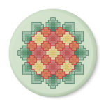 Orange and Yellow Bouquet Magnet