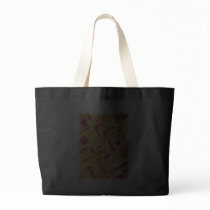 Orange Angles Canvas Bag