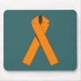 Orange Awareness Ribbon Products Mouse Pad