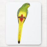 Orange-bellied Parrot - Neophema chrysogaster Mouse Pads