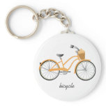 Orange Bicycle keychains