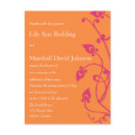 Orange Blossom Invite postcards