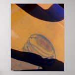 'Orange & Blue Sunshine' Print
