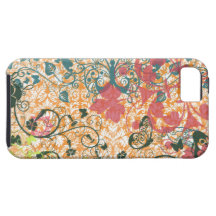 Orange Boho Chic Gypsy iPhone 5 Case