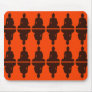 Orange & Brown Buddha Mousepad