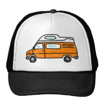 Orange Campervan Hat
