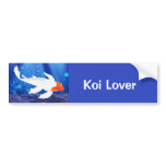 Orange Capped Kohaku Koi in Blue Lagoon