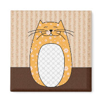 'Orange Cat' Magnet