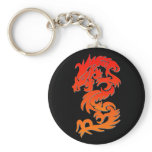 Orange Chinese Dragon Key Chain keychains