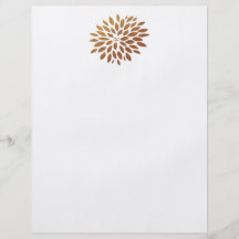 Orange Chrysanthemum Flyer