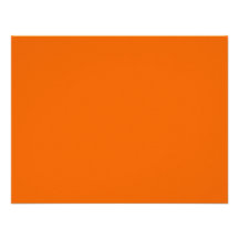 Orange Colour 4.25 x 5.5 inch Personalised Invitation