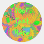 Orange Cupcakes 'Your Text' sticker
