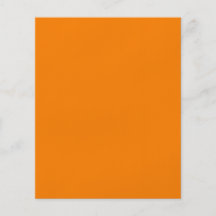 Orange Custom Flyer