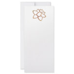Orange Daffodil rack cards