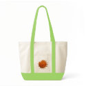 Orange Dahlia bags