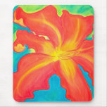 Orange Daylily mousepads