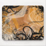 Orange design mouse mats